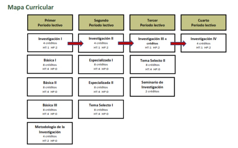 MAPA CURRICULAR